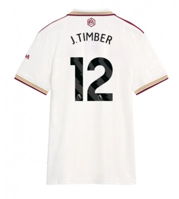 Arsenal Jurrien Timber #12 Tredjetröja Dam 2025-26 Kortärmad